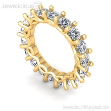 jewelicious-2278-ring jewel gold gem jewelry brilliant printable silver fashion beauty diamond ring engagement cad carat precious rings 3d print model - Mito3D