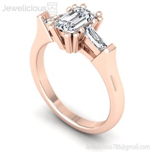 gioiello 2288 anello gemma Fidanzamento nozze gioielleria diamante stampabile squillare argento oro moda bellezza brillante cad carati anelli 3d print model - Mito3D