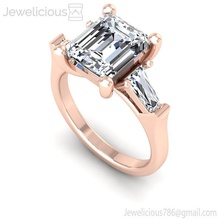 Juwelen 2299 Ring Juwel Engagement Hochzeit Schmuck Diamant druckbar Silber Gold Mode Schönheit brillant cad Karat Ringe 3d print model - Mito3D