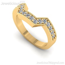 jewelicious 898 ring diamante casamento banda pavimentar conjunto diamantes joalheria ouro gema precioso luxo anel jóia brilhante imprimível prata quilate platina brilhando moda beleza esterlina argolas 3d print model - Mito3D