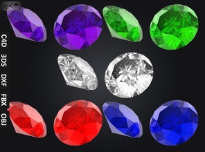 Schmuck gold ruby crystal gem kostbar prism Diamant-ring Mode-ring Silber Saphir Karat - Armband genial Juwel bedruckbar ist Schatz amethyst diamant andere 3d print model - Mito3D