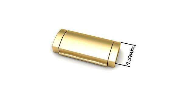 mücevher Aksesuarlar sade altın 9 yarım mm bilezik sutyen Braslatelock kilit Kutu gümüş 3dprintable yazdırılabilir cnc bracelete mücevherler elmaslar tokalar toka bilezikler takı 3d print model - Mito3D