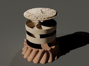 jewellery box jewelry storage fashion 3d print model - Mito3D