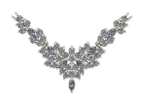 Schmuck Diamant-Halskette Halskette Anhänger engagement genial weiß diamond gold Mode-Schönheit Halsketten Diamant-Anhänger Hochzeit 3d print model - Mito3D