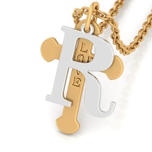 jewellry christian cross necklace pendent jesus render cad cam animation jewelry pendants 3d print model - Mito3D