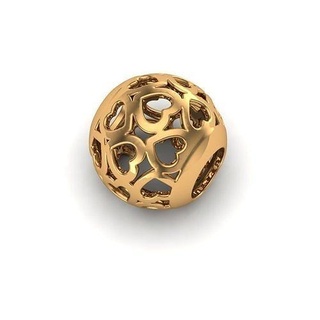 joyería joya pulsera oro diseño anillo encanto Pandora plata esposas 3d print model - Mito3D