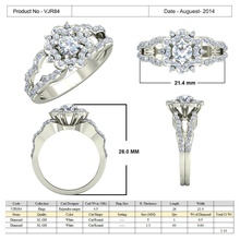 gioielli cad 3d, dei file stl - vjr84 pasqua sfida 3d anello modello modellazione la stampa stampate i il design anelli diamante swarovski disegni di fidanzamento matrimonio diamanti nozze 3d print model - Mito3D