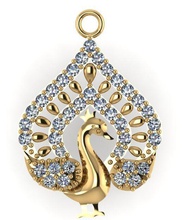 3d mücevher kuş takı yüzük logo kolye baskı tasarım anıt sanat altın platin indir Gümüş ejderha caiters elmas modern 3d print model - Mito3D
