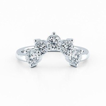 schmuck cad druckbar datei videos fotos aussicht diamant ring gold saphir juwel engagement ringe 3d print model - Mito3D
