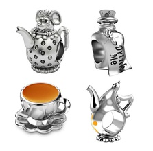 jewelry charms bead tuba lanyard drink teapot pot image design symbol tea cookware abstract pendants 3d print model - Mito3D