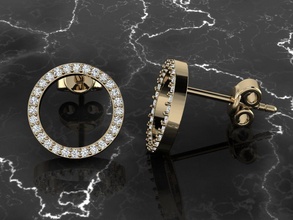 jewelry earring earrings fashion jewellery accessories earringstyle gold shape silver rose printable gem luxury jewel sterling brilliant 3d print model - Mito3D