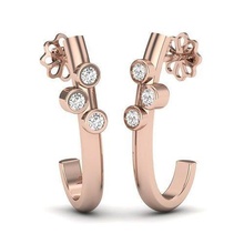 bijoux boucles d'oreilles or luxe platine gemme brillant diamant bague mode beauté boucle d'oreille bracelet saphir argent rubis 3d print model - Mito3D