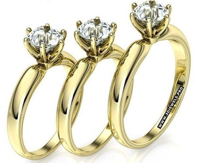 bijoux engagement bague bijoux anneaux bijoux anneaux or engagement mariage bijoux 3d print model - Mito3D