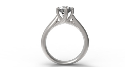 gioielli anello di fidanzamento stl download del file stampa - ca3 stampabile moda diamanti gioiello brillante solitaire usa regno unito e bellezza brillant oro bijoux bijouterrie diamant anillo modellazione anelli 3d print model - Mito3D