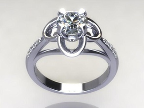 takı nişan yüzüğü download baskı - cc11 dosya stl elmas yüzük 3d modelleme bijoux bijouterie the Atlantis Ring düğün tasarım moda tasarımı solitaire parlak Amerika Birleşik Devletleri Krallık Safir 3d print model - Mito3D