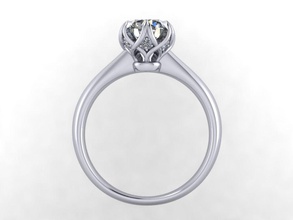 takı nişan yüzüğü download baskı - cc38 dosya stl elmas yüzük 3d modelleme bijoux bijouterie the Atlantis Ring düğün tasarım moda tasarımı solitaire parlak Amerika Birleşik Devletleri Lale yıldız 3d print model - Mito3D