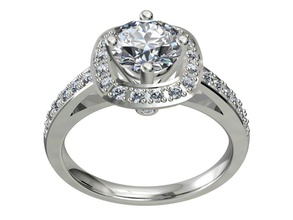 takı nişan yüzüğü download baskı - cc3 dosya stl elmas yüzük 3d modelleme bijoux bijouterie the Atlantis Ring düğün tasarım moda tasarımı solitaire Amerika Birleşik Devletleri Krallık parlak Gümüş 3d print model - Mito3D
