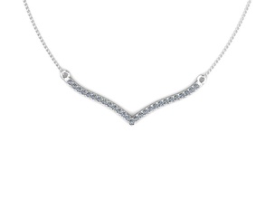 takı kolye necklase Gümüş yüzük elmas yazdırılabilir mücevher sterling parlak cad düğün Safir giyim altın beyaz 3d print model - Mito3D