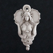 jewelry pendant girl flower 3 spring art sculptures 3d print model - Mito3D