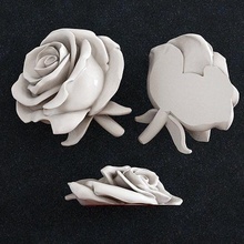 bijoux pendentif Rose fleur floral lis plante décoration vase forêt or bague art sculptures 3d print model - Mito3D