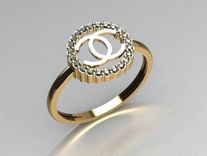 joyería joya anillo oro imprimible plata anillos diamante compromiso joyeria 3djewelry 3dring gratis 3d print model - Mito3D