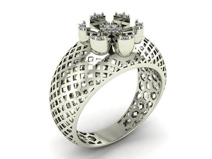 jewelry ring jewelry ring diamond ring jewelry rings wedding engagement gem gold rings diamond engagement ring fashion ring fashion beauty fashion gold ring jewel silver printable jewellery  3d print model - Mito3D