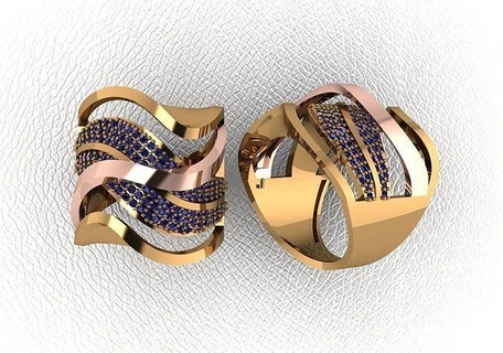 joalheria anel jóias ouro prata imprimível diamante jóia argolas 3djewelry 3dring joias diamantes noivado 3d print model - Mito3D