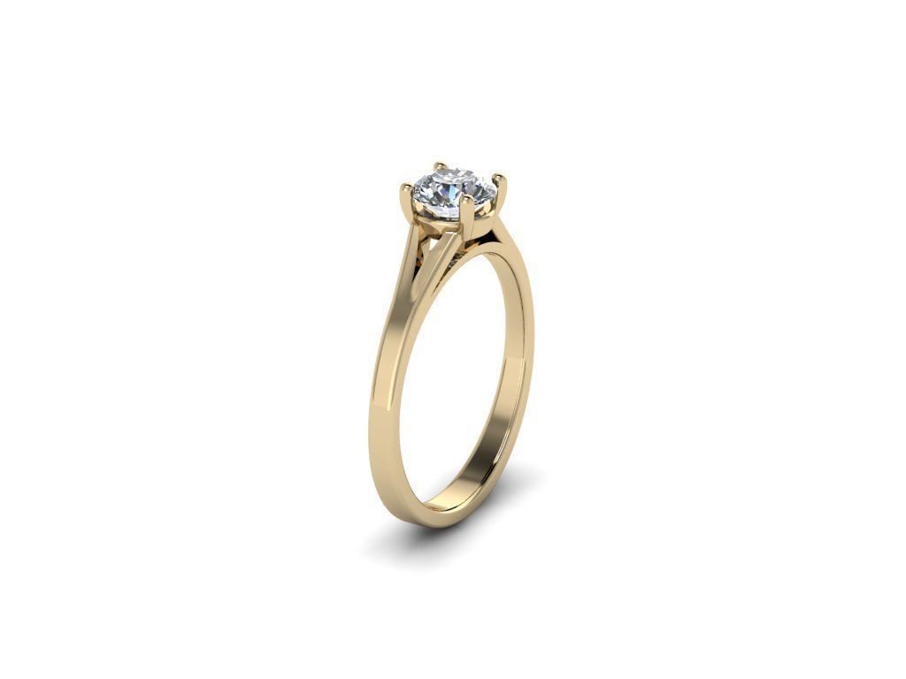 jewelry ring platinum luxury shining gold engagement wedding pendant disjunct printable diamond sterling finger fashion brilliant gem silver beauty rings 3D print model - Mito3D