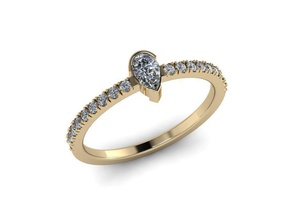 joalheria anel ouro prata diamante jóia noivado gema Casamento esterlina moda engagem brilhante platina cafajeste beleza 3d print model - Mito3D