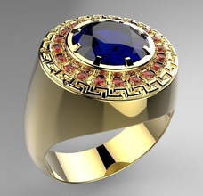 Schmuck Ring wertvoll Luxus Gold Platin Silber Juwel Sterling Mode Diamant brillant Schönheit Ringe 3d print model - Mito3D