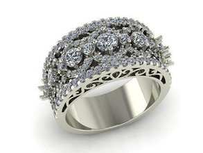joalheria anel ouro prata jóia jóias diamante noivado moda imprimível casamento engagem beleza argolas 3d print model - Mito3D