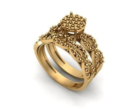 gioielleria squillare 123 oro argento stampabile gioiello gemma nozze engagement diamante cad bellezza collana brillante pendente anelli solitario 3d print model - Mito3D