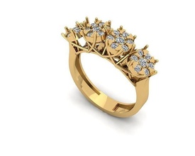 joalheria anel 154 pingente ouro diamante jóias moda beleza gema brilhante pantera colar prata iluminação branco luz luminária esterlina argolas 3d print model - Mito3D