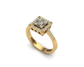 gioielleria squillare 176 pendente oro diamante moda bellezza gemma brillante pantera collana argento illuminazione bianca luce lampada sterlina anelli 3d print model - Mito3D