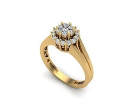 gioielleria squillare 179 pendente oro diamante moda bellezza gemma brillante pantera collana argento illuminazione bianca luce lampada sterlina anelli 3d print model - Mito3D