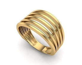 schmuck ring 225 gold diamant mode schönheit juwel brillant silber beleuchtung weiß licht sterling ringe 3d print model - Mito3D