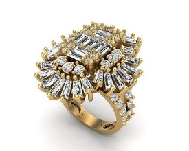 joyería joya anillo 230 colgante pendiente oro diamante Moda belleza brillante pantera collar plata Encendiendo blanco ligero lámpara libra esterlina anillos 3d print model - Mito3D