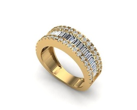 joyería joya anillo 236 colgante pendiente oro diamante Moda belleza brillante pantera collar plata Encendiendo blanco ligero lámpara libra esterlina anillos 3d print model - Mito3D
