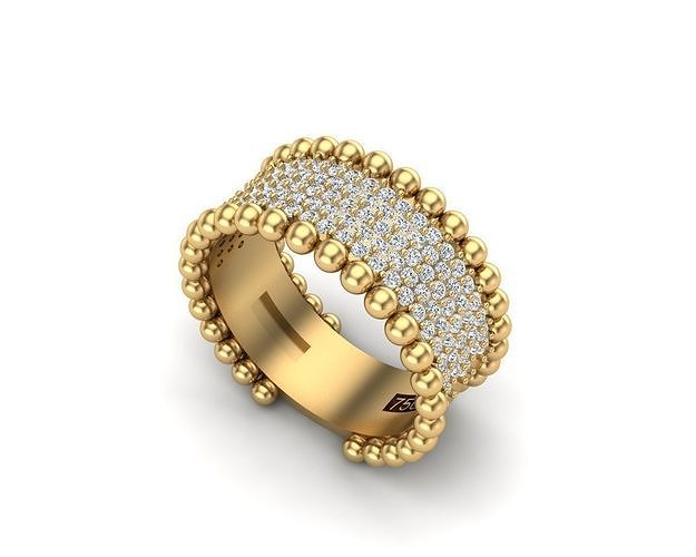 bijoux bague 336 pendentif or diamant mode beauté gemme brillant panthère Collier argent éclairage blanc lumière lampe sterling anneaux 3D print model - Mito3D