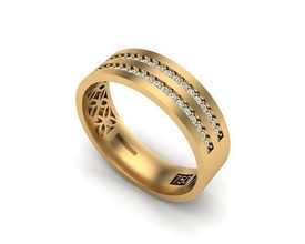 joalheria anel 343 pingente ouro diamante jóias moda beleza gema brilhante pantera colar prata iluminação branco luz luminária esterlina argolas 3d print model - Mito3D