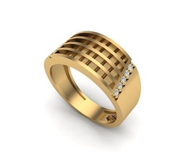 joalheria anel 346 pingente ouro diamante jóias moda beleza gema brilhante pantera colar prata iluminação branco luz luminária esterlina argolas 3d print model - Mito3D