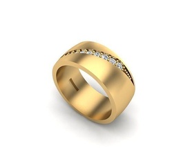 joyería joya anillo 349 colgante pendiente oro diamante Moda belleza brillante pantera collar plata Encendiendo blanco ligero lámpara libra esterlina anillos 3d print model - Mito3D