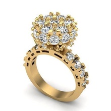 bijoux bague 367 pendentif or diamant mode beauté gemme brillant panthère Collier argent éclairage blanc lumière lampe sterling anneaux 3d print model - Mito3D