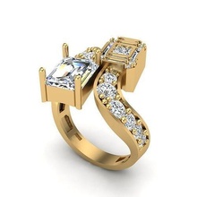 Schmuck Ring 368 Anhänger Gold Diamant Mode Schönheit Juwel brillant Panther Halskette Silber Beleuchtung Weiß Licht Lampe Sterling Ringe 3d print model - Mito3D