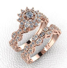 jewelry ring fashion design gold art rings 3d print model - Mito3D