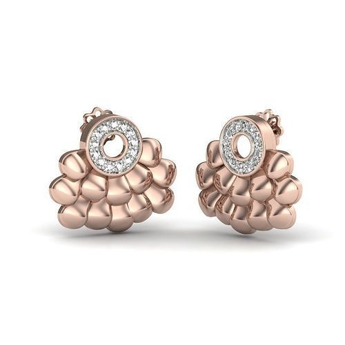 joalheria conjunto pavão brinco ouro diamantes jóia jóias prata imprimível anel diamante brilhante pingente pulseira colar brincos mulheres 3D print model - Mito3D