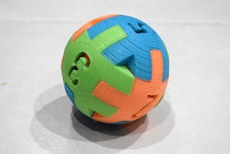 scie sauteuse balle puzzle cercle mignonne jouet jouets drôle forme noël dessin animé jeux 3d print model - Mito3D