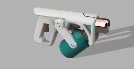 uğursuzluk odyssey boya tabancası 3d yazdır lig of efsane kostüm oyunu tabanca silah sahne hobi kendin yap 3d print model - Mito3D