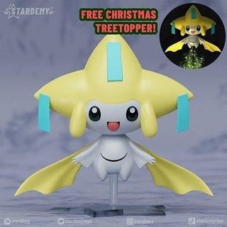 jirachi miniatura or navidad copa árbol pokemon decoración juego bolsillo monstruos ligero ornamento casa 3d print model - Mito3D