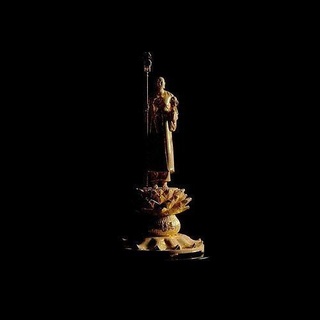 jizo bosatsu statua arte scultura vittoria bronzo antico miniature loto Capanna indie sculture 3d print model - Mito3D